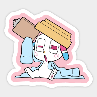 Yawn Sticker